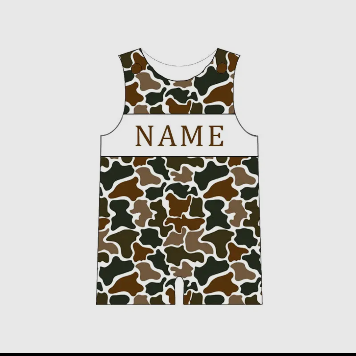 Boys custom camo