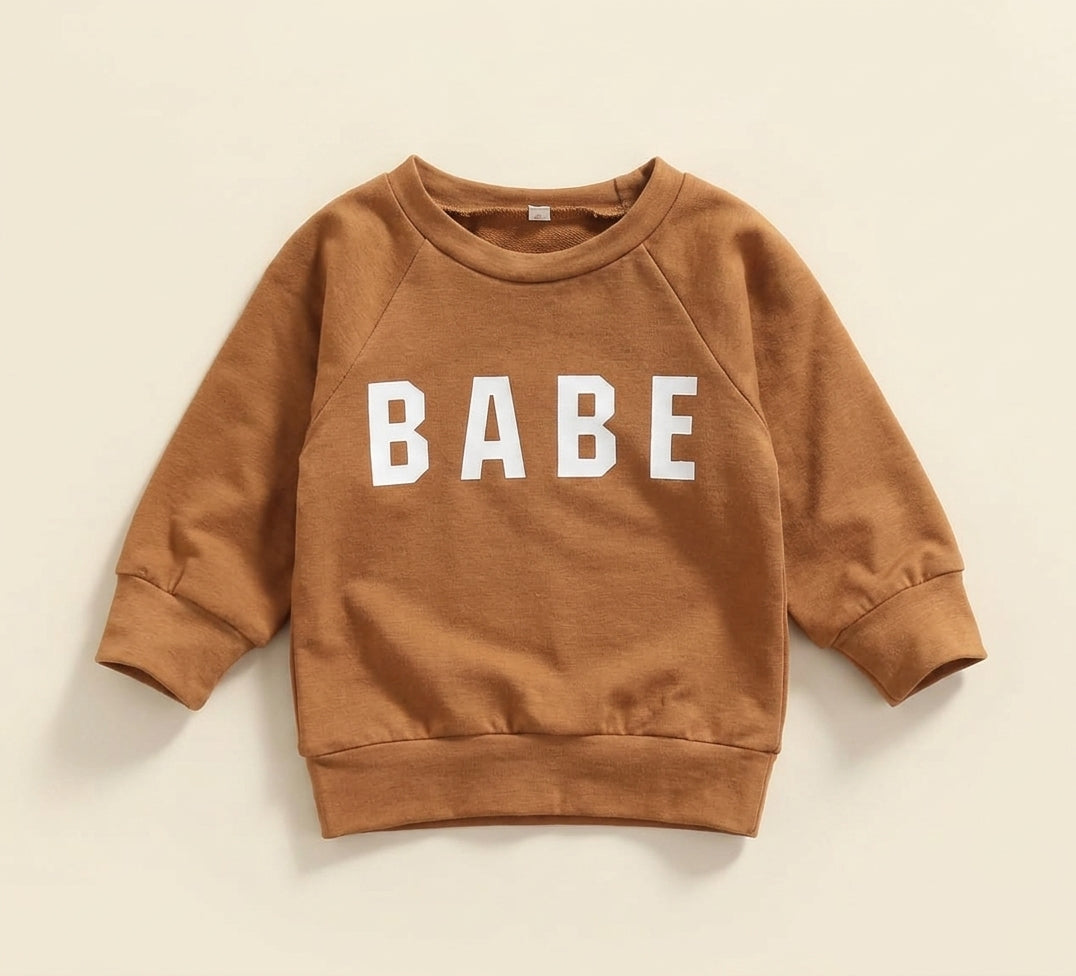 Unisex Infant Babe Sweatshirt