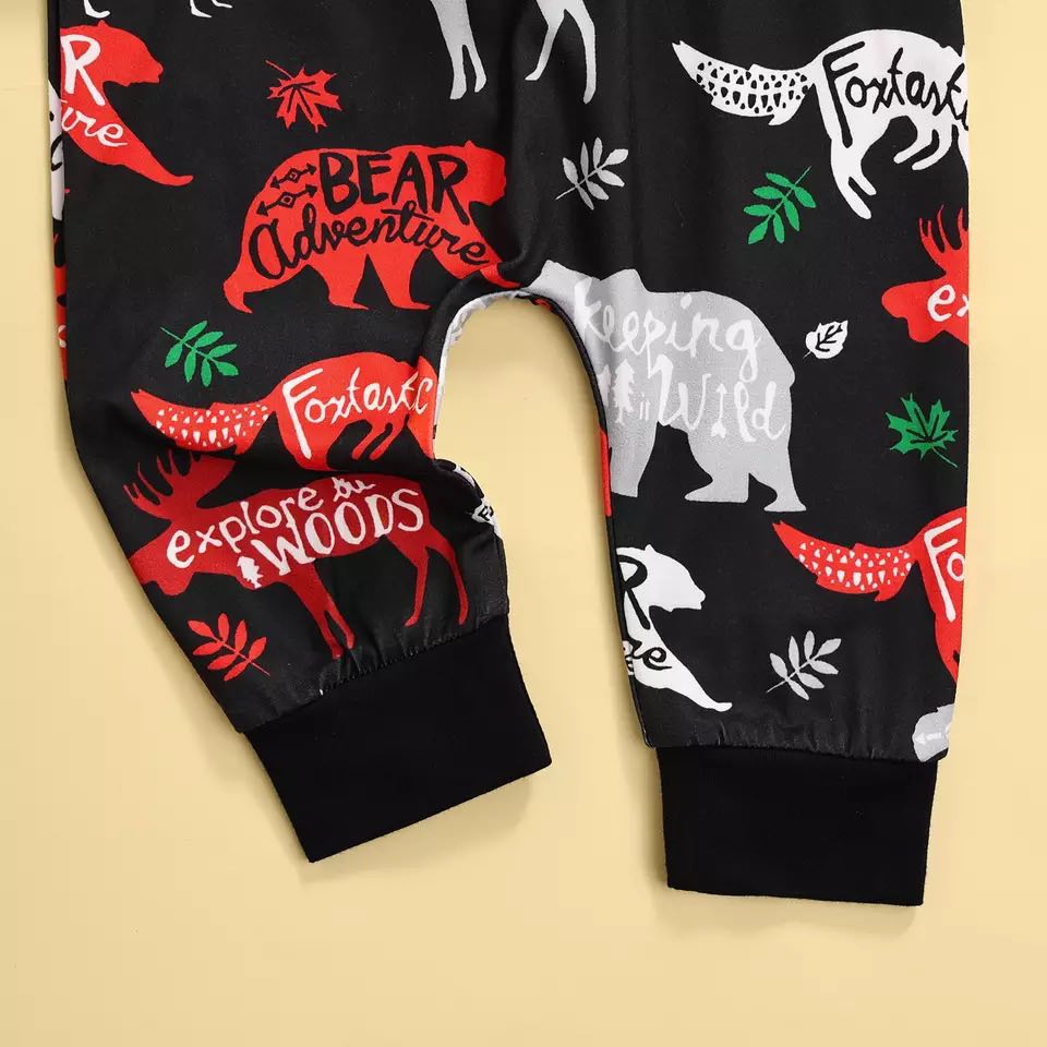 Boy’s “Baby Bear Explorer” 3‑Piece Outfit
