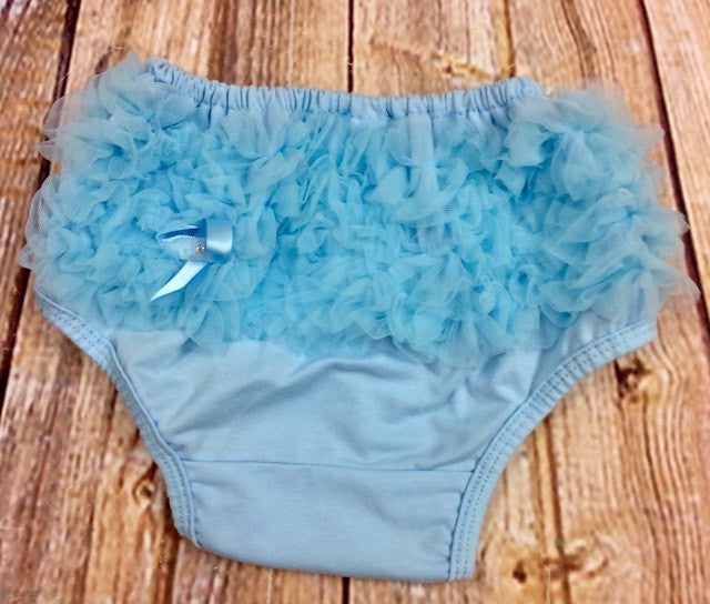Baby Cotton Ruffle Bloomer Bummie Diaper Cover