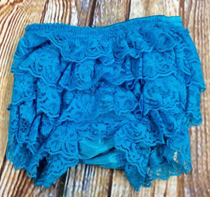 Baby Lace Ruffle Bloomer Bummie Diaper Covers