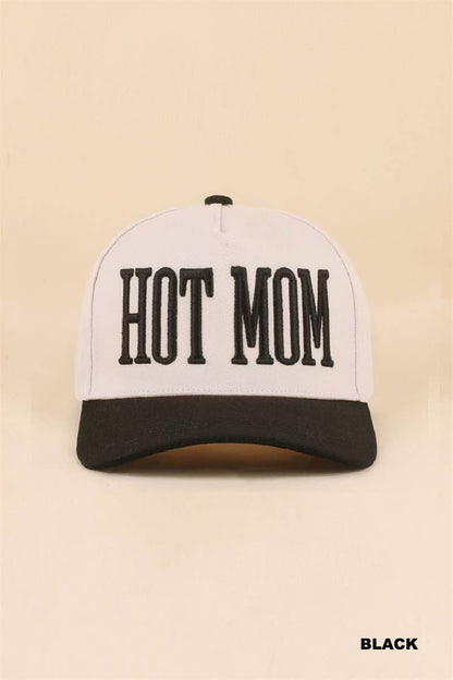 Hot Mom Two Tone Snapback Hat Zenana