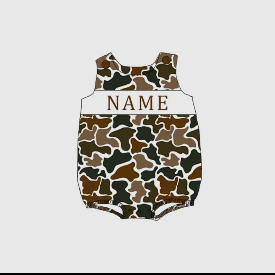 Boys custom camo