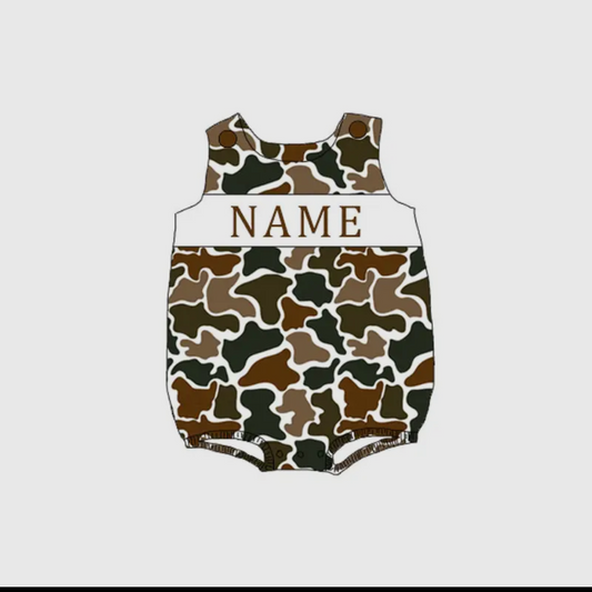 Boys custom camo