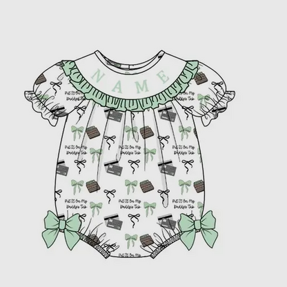 Put It On My Daddy’s Tab Smock Dress