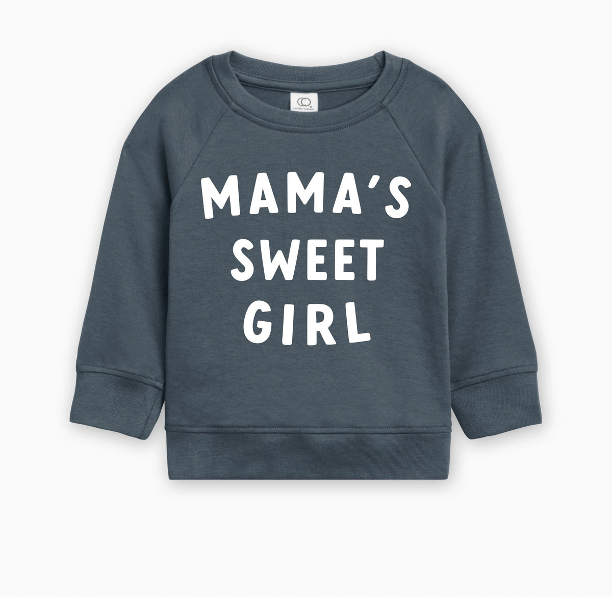 Mama's Sweet Girl Baby Toddler Organic Cotton Pullover