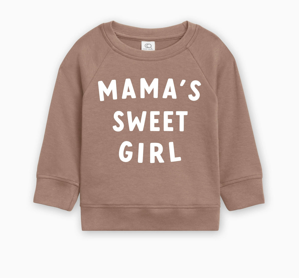 Mama's Sweet Girl Baby Toddler Organic Cotton Pullover