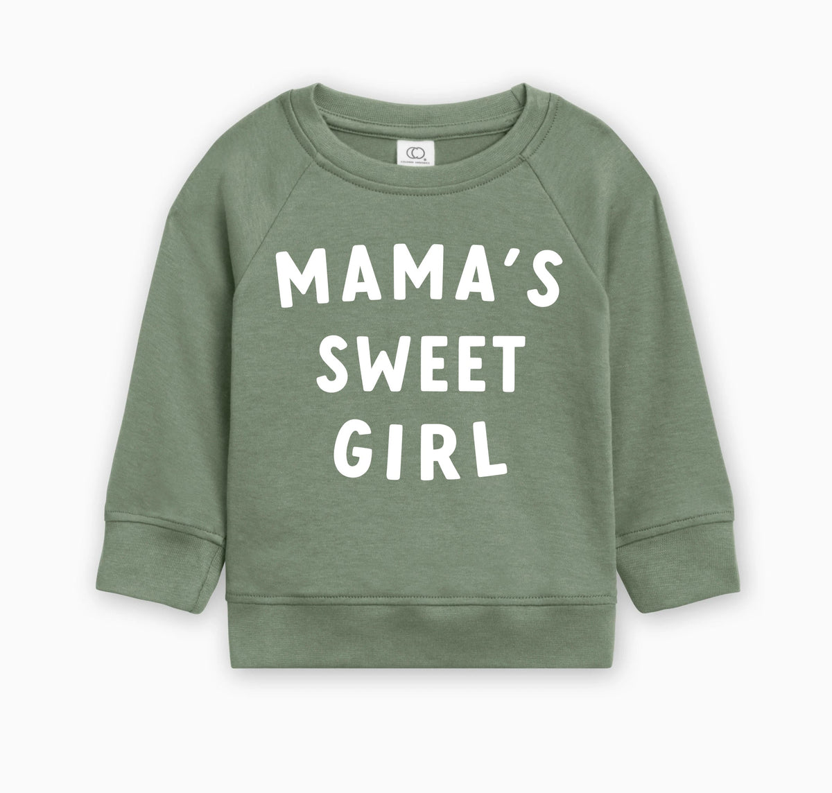 Mama's Sweet Girl Baby Toddler Organic Cotton Pullover