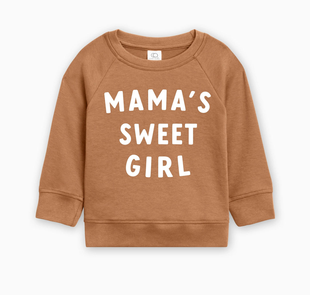 Mama's Sweet Girl Baby Toddler Organic Cotton Pullover