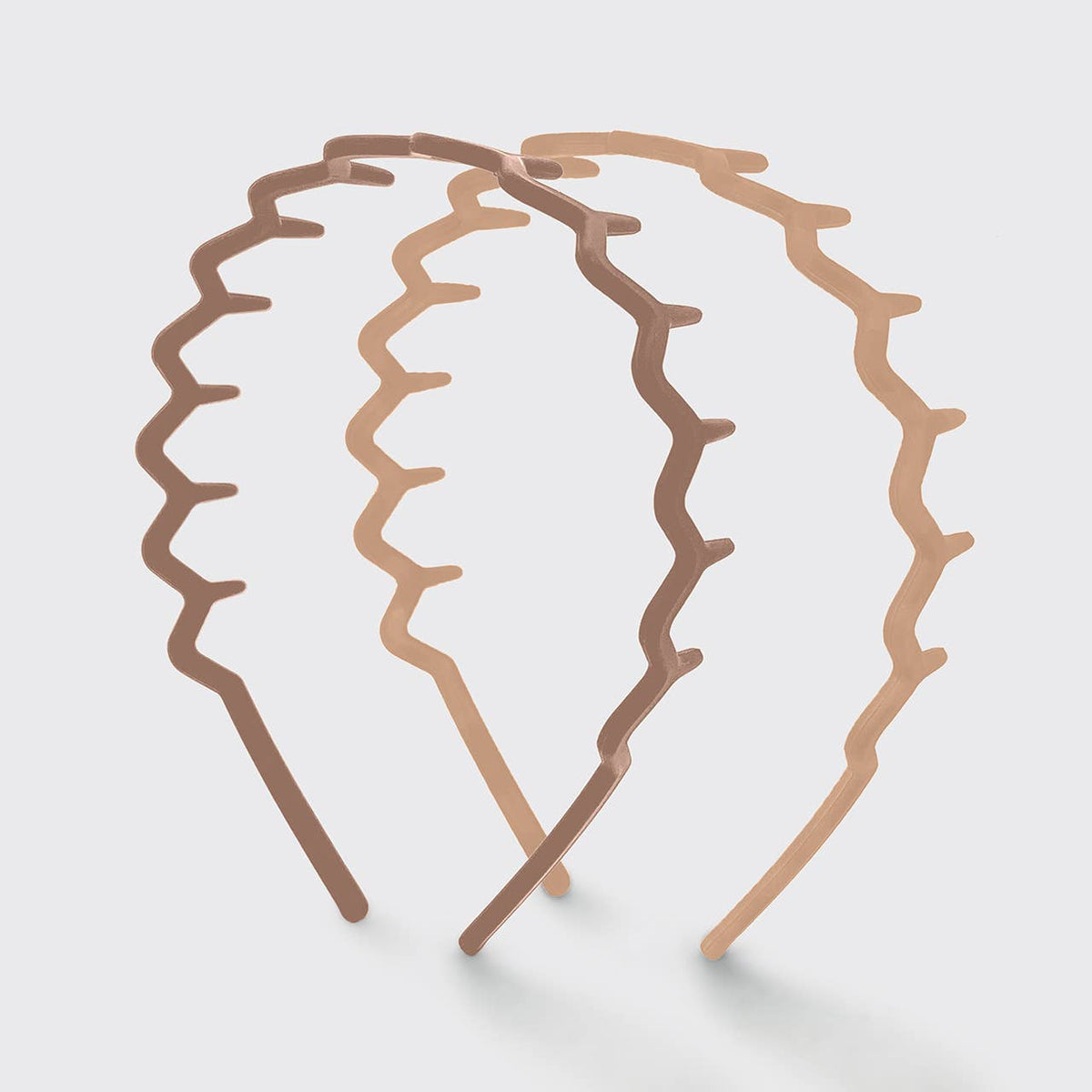 Neutral Zig-Zag Headband 2-Piece Set