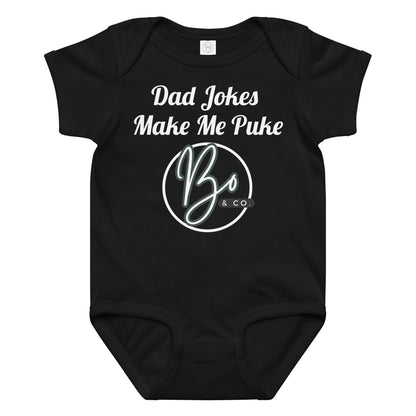 Bo & Co. Dad Jokes Onsie