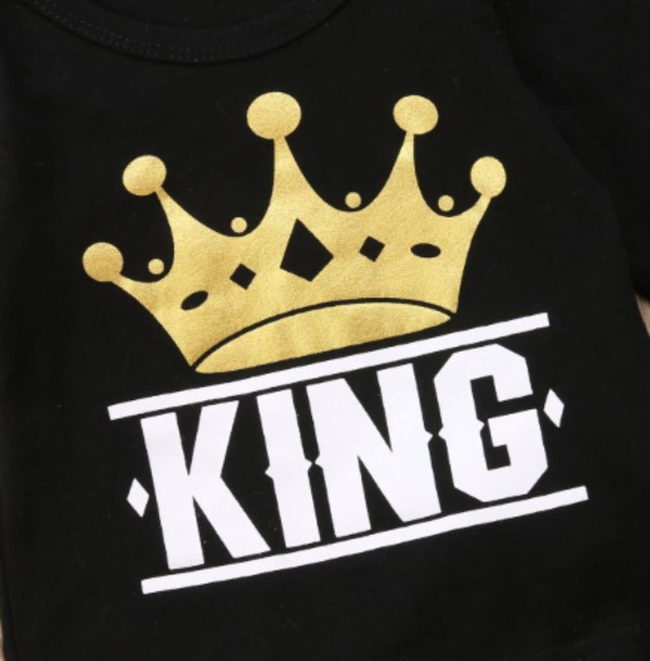 Boys King Camo Outfit
