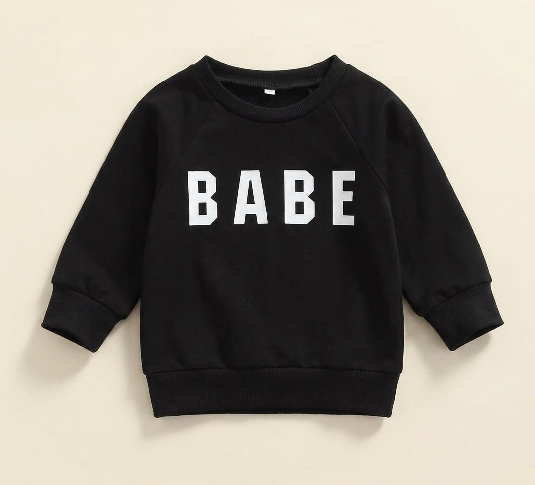 Unisex Infant Babe Sweatshirt