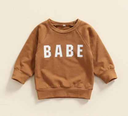 Unisex Infant Babe Sweatshirt