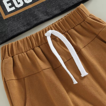 Boy’s Easter “Mr. Steal Your Eggs” Outfit