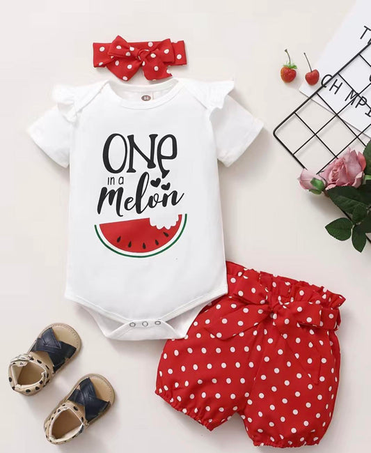 Girl's One in a Melon Outfit