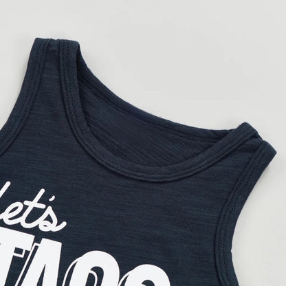 Boy's Lets Taco Bout It Outfit
