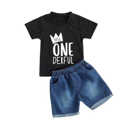 Boy’s Mr. ONEderful Outfit – First Birthday Set