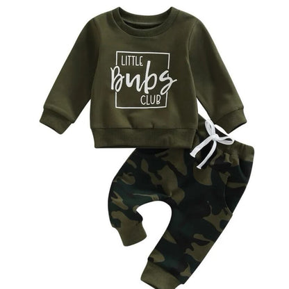 Boy's Camo Lil Bubs Club Outfit