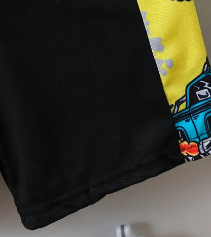 Boy's Yellow Monster Truck Outfit