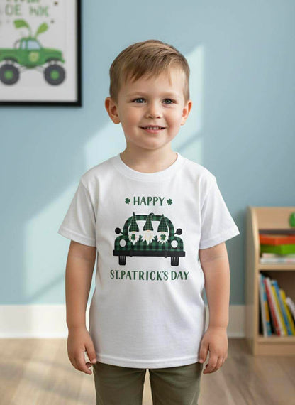 One of a Kind Handmade Children's Tees- St. Patrick's Day Collection