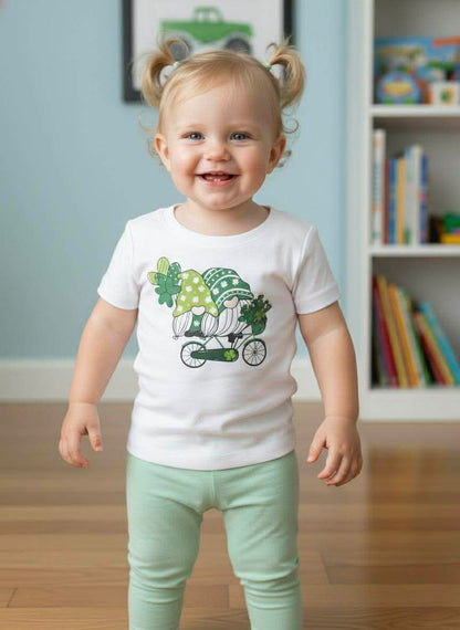 One of a Kind Handmade Children's Tees- St. Patrick's Day Collection