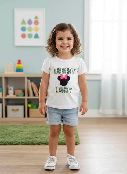 One of a Kind Handmade Children's Tees- St. Patrick's Day Collection