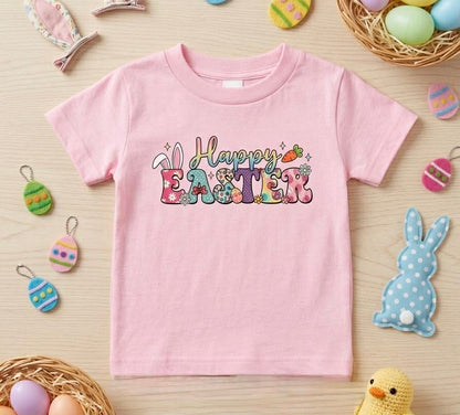 Girl's Happy Easter Tee Shirt