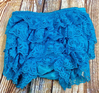 Baby Lace Ruffle Bloomer Bummie Diaper Covers