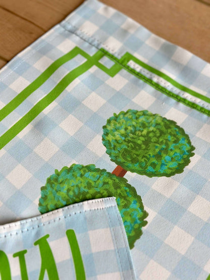 Fall Garden Flag - Welcome with Brown Background
