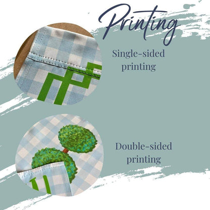 Fall Garden Flag - Welcome with Brown Background