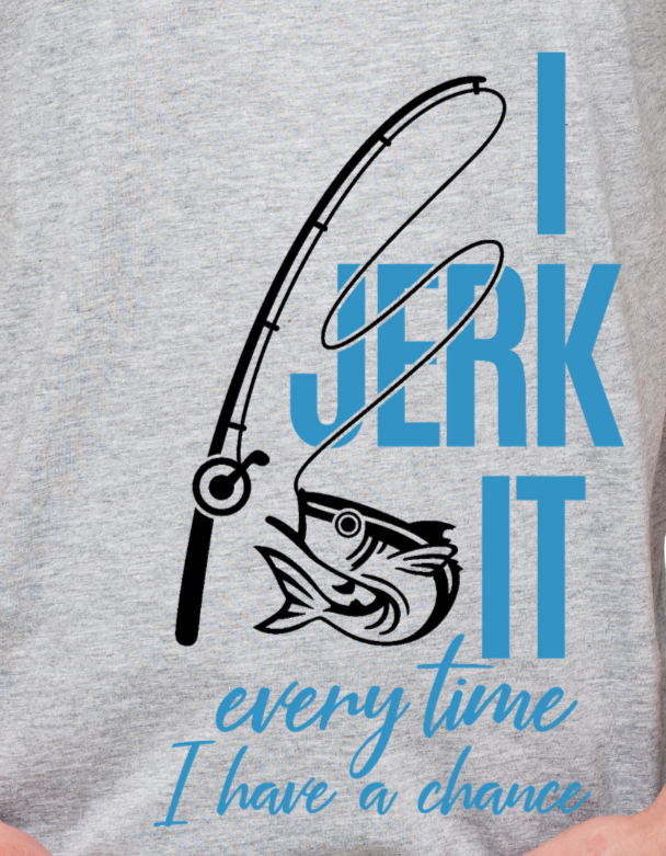 Men's Jerk It Fishing Tee Shirt