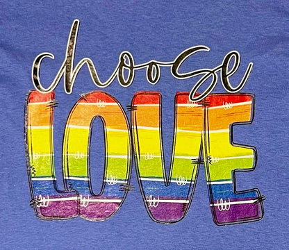 Women's Choose Love Tee Shirt
